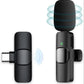 K8 Type-C Wireless Microphone Pakistan - Vlog YouTube Lavalier Mic | COD