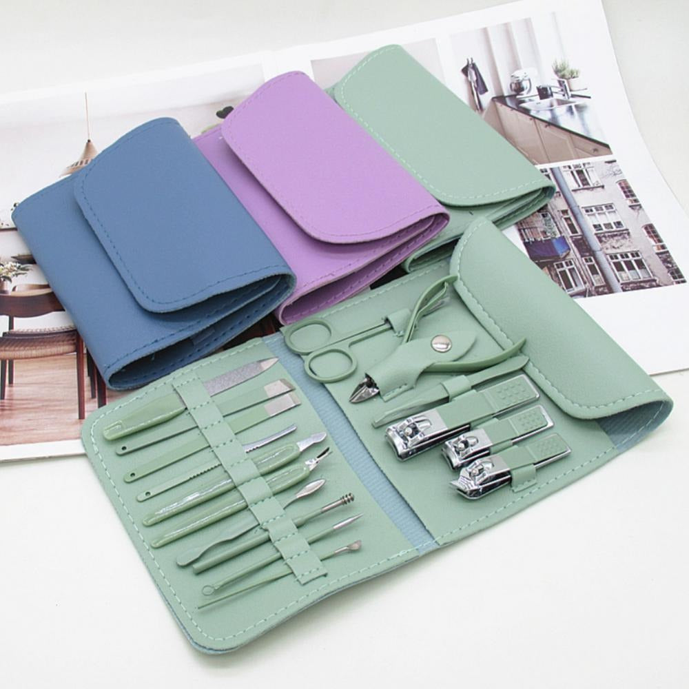 16 Piece Nail Care Kit Pakistan - Premium Manicure Pedicure Set | COD